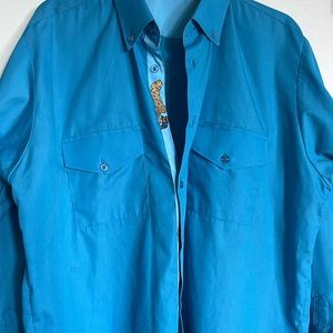 Custom made button down shirt